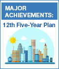 Major achievements during 12th Five-Year Plan (2011-2015)

